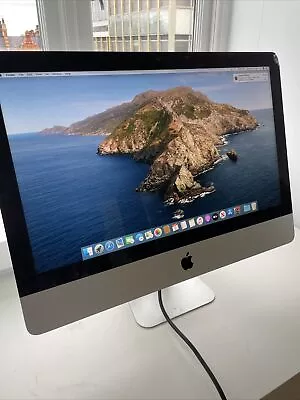 Apple IMac 21.5  (Late 2012) Intel I5 8GBRAM 128GBHDD A14182544 - Cracked Glass • £49.99