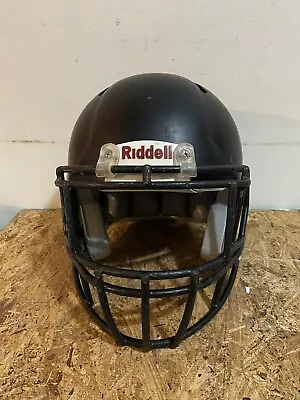 Riddell Revo Speed Football Helmet Black Facemask Youth Medium 2014yr. #202 • $40