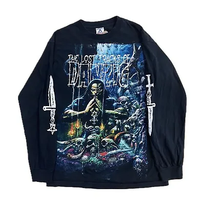 2008 Danzig The Lost Tracks US Tour Long Sleeve T-Shirt Size M. Misfits Samhain • £79.99