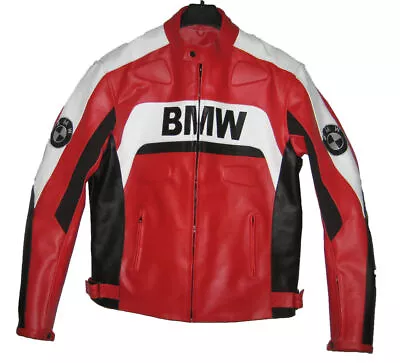 Racing Sports Armor Protector Adults Motorcycle Leather Motorist Jackets • $169