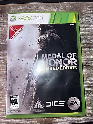 Medal Of Honor -- Limited Edition (Microsoft Xbox 360 2010) CIB • $3