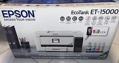 Epson EcoTank ET-15000 Wireless Color All-in-One SuperTank Printer NEW IN BOX • $400