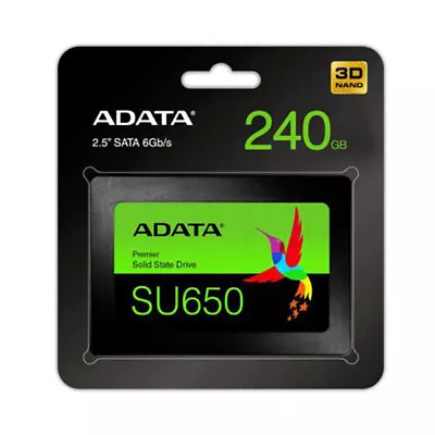 ADATA 240GB Ultimate SU630 SSD 2.5  SATA3 7mm  3D QLC NAND R/W 520/450 MB/s • £25.50