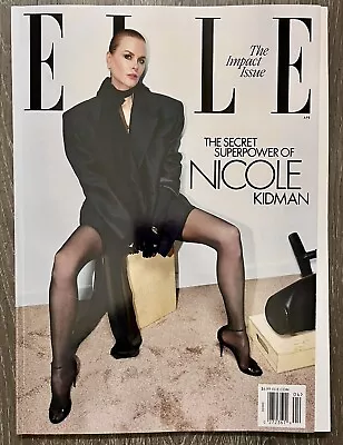 Elle Magazine-usa - April 2024 - Nicole Kidman - Brand New • $8.99