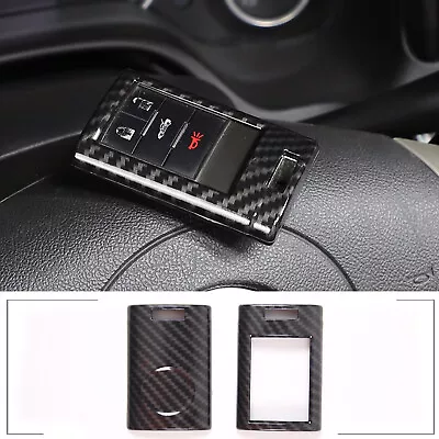 Carbon ABS Key Cover Fob Case For Chevrolet Corvette C7 14-19 Cadillac DTS STS • $19.99