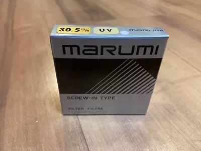 MARUMI UV Filter 30.5mm UV 30.5mm Silver For UV Absorption Expedited Shipping • $33.01