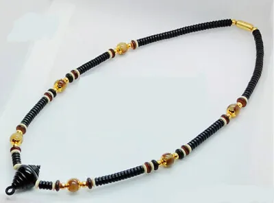 22  Necklace Bead Thai Style Black Buddhist Amulet Pendant Hanging 1 Hook #00a • $45