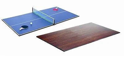 TABLE TENNIS 7x4 ROSETTA DESK DINING REVERSABLE TOP POOL SNOOKER TABLE COVER • £169.95