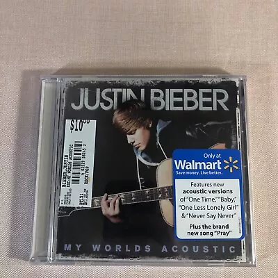 Justin Bieber My Worlds Acoustic (CD Nov-2010 Factory Sealed • $7.79