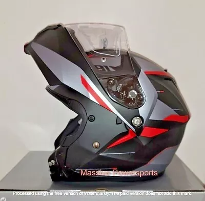 HJC C91 Modular Sunscreen Motorcycle Helmet Red XS S M L XL 2X 3X 4X 5X KRN • $174.99