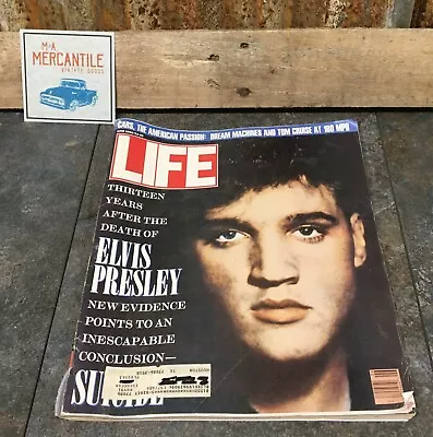 Jun 1990 Life Magazine 13 Years After Death Of Elvis Presley American Cars L1108 • $4