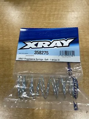 $4.99 • Buy Xray Progressive Springs - Soft - 1 Stripe (2) 358275 XRA358275 XB8 XB9 Buggy