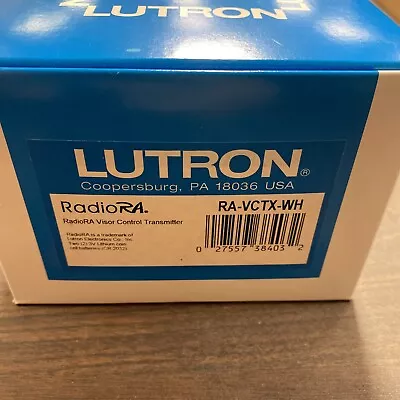 Lutron RA-VCTX-WH RadioRa Wireless Car Visor Remote Control Radio Transmitter • $25