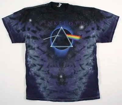 PINK FLOYD-PRISM-DARK SIDE THE MOON-Tie Dye T-SHIRT S-M-XXL-3X Lmtd-RARE-VINTAGE • $22.69