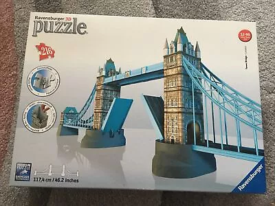 3d Jigsaw Puzzles For Adults Tower Bridge London All Complete See Description • £4.50