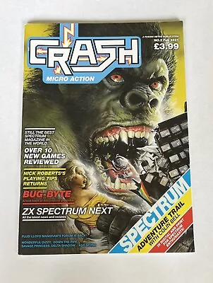 Crash Micro Action ZX Spectrum A5 Issue No. 2 Feb 2021 • £2