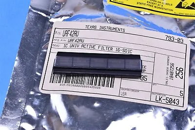 5 Texas Continuous-Time Filter IC Universal Continuous-Time Order 100kHz UAF42AU • $99.95