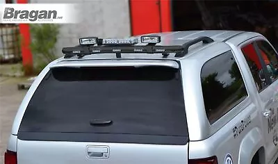 Rear Roof Light Bar + Beacon + Lamp + LEDs For Mitsubishi L200 Triton 19+ BLACK • $712.04