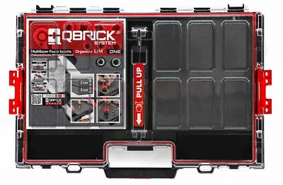 Tool Box QBRICK SYSTEM ONE ORGANIZER L MFI Multi Purpose For Professionals • £32.76