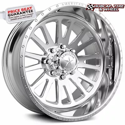 American Force Quantum CK10 Concave Polished 24 X12 Truck Wheel 8 Lug (1 Wheel) • $1436.40