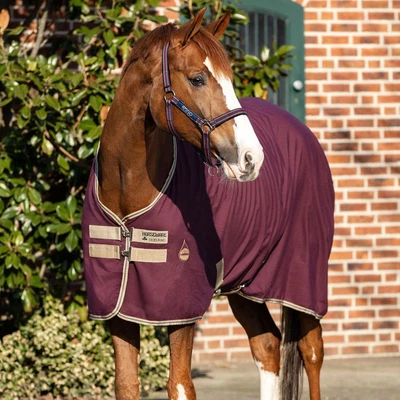 £56.95 • Buy Horseware Amigo Stable Sheet Horse Rug - Fig/Navy/Tan
