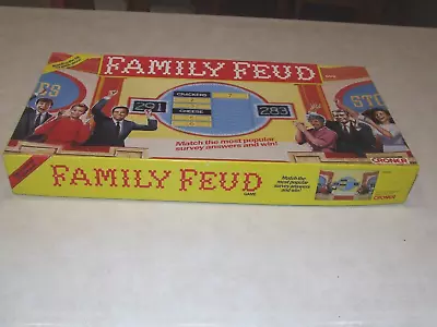 Vintage Family Feud Board Game By Croner 1989 - Complete • $19.99