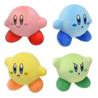 Cute Kirby Plush Pillow Toys Soft Stuffed Doll Kids Birthday Cartoon Gifts New • $19.43