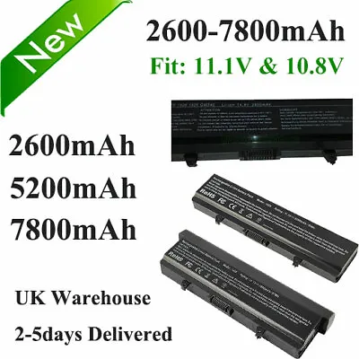 £13.88 • Buy 4 6 9-Cell Laptop Battery For Dell Inspiron 1525 1526 1545 1440 1750 GW240 M911G
