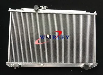 3ROW Aluminum Radiator For Toyota Mark 2 Chaser JZX100 2.5 1JZ-GTE 1996-2001 MT • $199