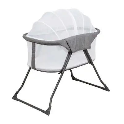 Childcare Maya Travel Bassinet - Storm Cloud • $95