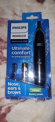 Philips Norelco Nose/Ears/Brows Trimmer 1000 Battery Included New • $14.20