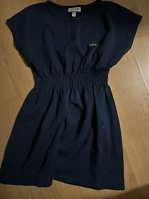 Lacoste Girls Dress. Used Age 8 Blue • £11.50