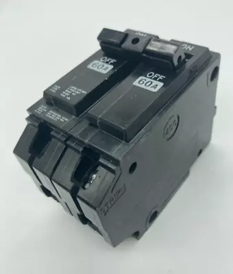 THQL2160 2 Pole 60 Amp 120 240V AC Plug In Type HQL  Generic Circuit Breaker New • $14.95