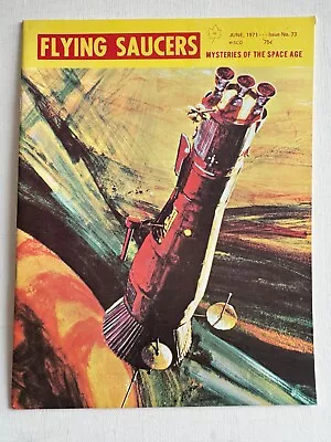 June 1971- Flying Saucers Magazine UFO Pictures And Articles-UFO Casualties • $42