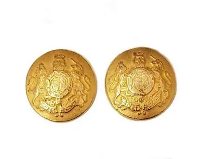 Two Men's Vintage Kilbride Blazer Buttons Gold Metal Brass Alloy • $14.99