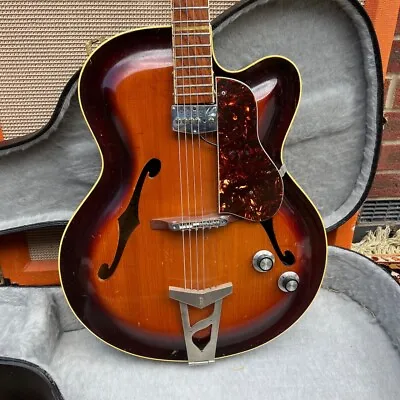 Vintage 1961 Roger Junior CA Rossmeisl Archtop Guitar W/ Pickup OHSC *1960s* • $1487.89