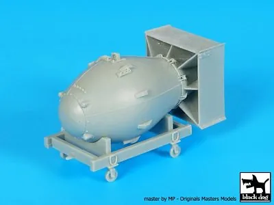 Black Dog 1/72  Fat Man  Atomic Bomb On Trolley Nagasaki Japan 1945 WWII A72004 • $45.25