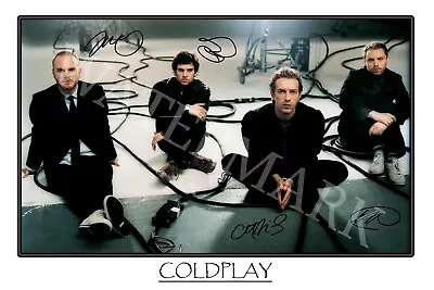 Coldplay Band Signed 12x18 Inch Photograph Poster- Top Quality • $28.95