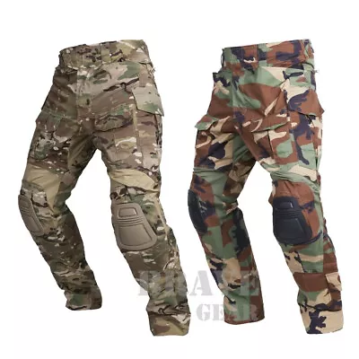 Emerson G3 Combat Pants Army Military Tactical Cargo Trousers + Knee Pads Set • $79.95