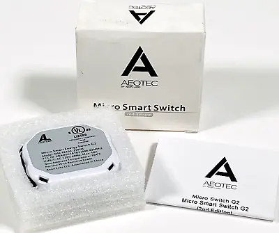 $39.95 • Buy Aeon Labs Aeotec DSC18103-ZWUS Z-Wave Micro Smart Energy Switch G2, 2nd Edition