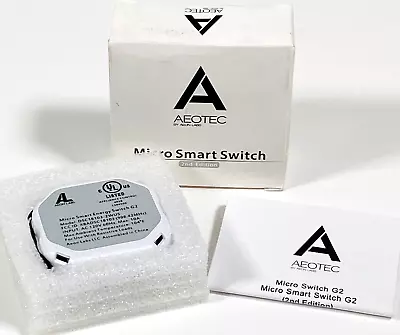 Aeon Labs Aeotec DSC18103-ZWUS Z-Wave Micro Smart Energy Switch G2 2nd Edition • $39.95