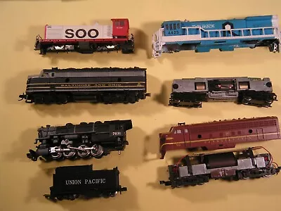 *        N SCALE Rivarossi  LOCOMOTIVE' S 5 Misc PARTS Or REPAIR • $50