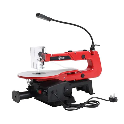 125W Scroll Fret Saw 405mm With Variable Speed & LED Lights Adjustable Worktable • £129.95