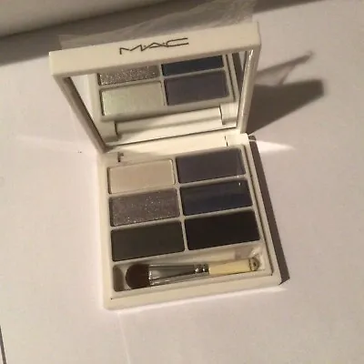 Mac Snowglobe 6 Shade Eyeshadows Cool Colors 0.21 Us Oz • $29.99