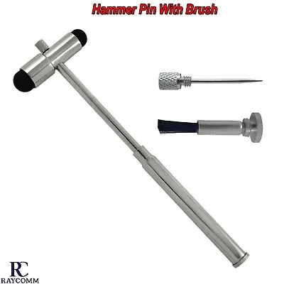 Babinski Buck Neurological Reflex Hammer Percussion Pin & Brush Diagnostic • $16.99