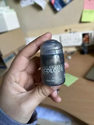 Citadel Colour | Warhammer 40k Paint Air - Leadbelcher (Half Bottle) • £1