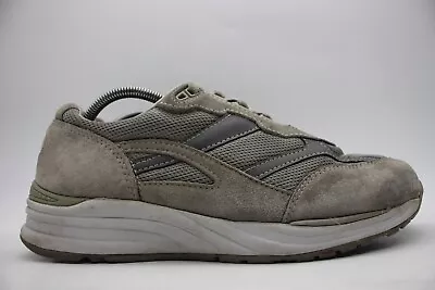 SAS Journey Gray Suede And Mesh Men's Size 10.5 WW Comfort Sneakers Lace Up • $31.45