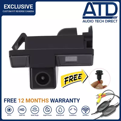 WIRELESS Reverse Camera For Mercedes Sprinter W639 W906 Vito Number Plate Light • $75.88