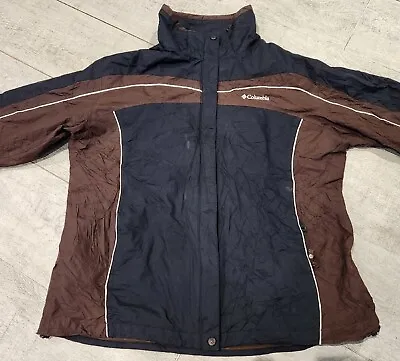 Vintage Columbia Waterproof Rain Jacket Womens Size XL Ladies Windbreaker  • $25.49