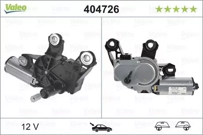 Valeo 404726 Rear Window Windscreen Wiper Motor 12V Replacement Spare LHD RHD • £119.41